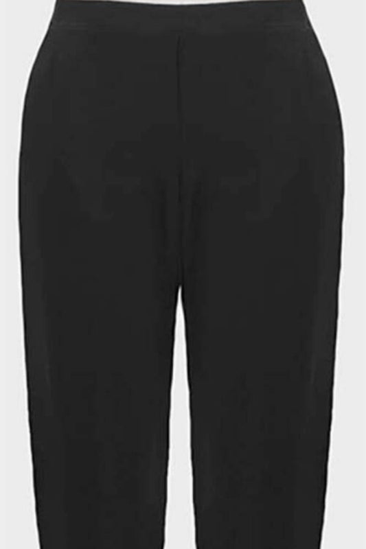 Long straight leg knit pant
