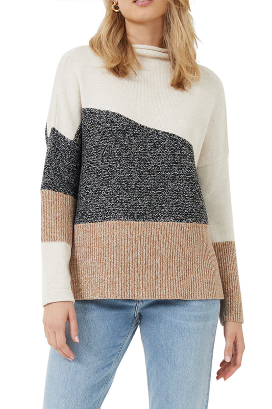 Lotty Color Block Sweater
