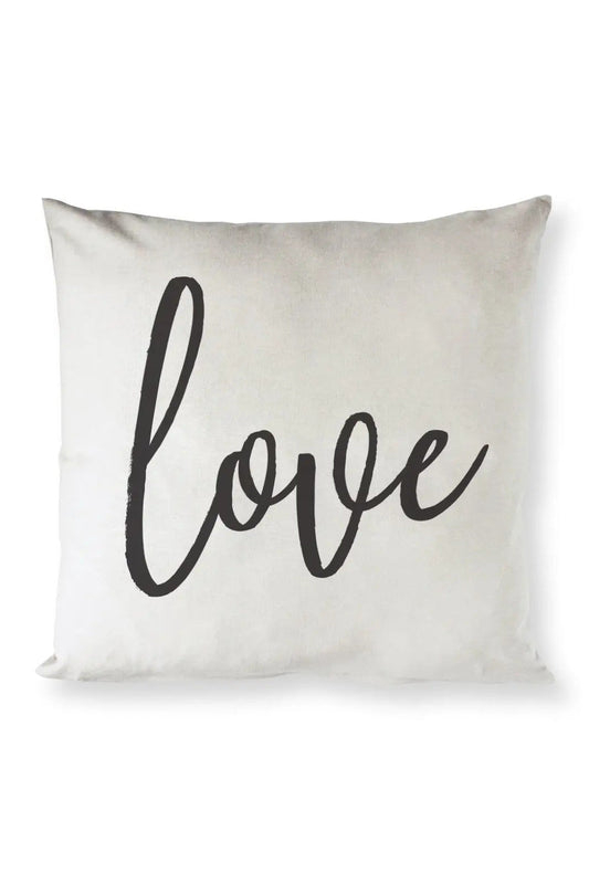 Love Canvas Pillow Cover