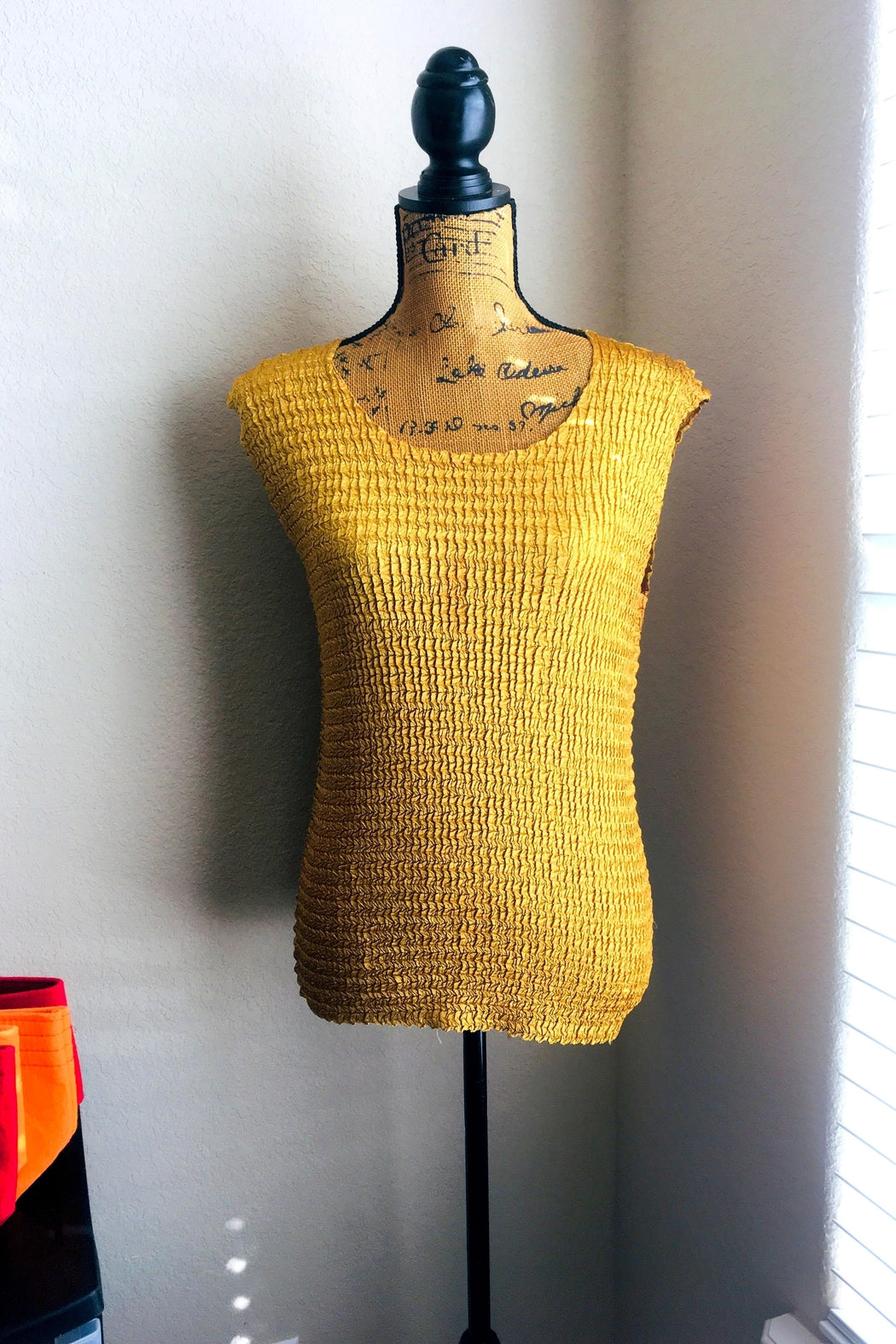 Gold Stretch Top