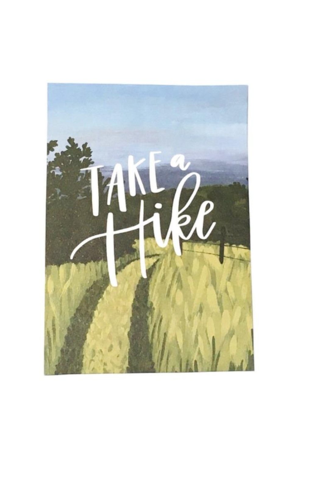 Hike Greeting Card