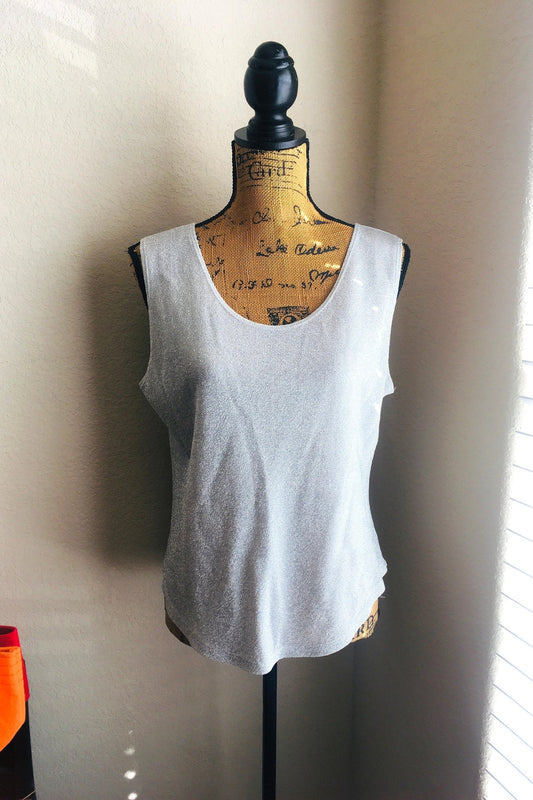 Shimmery Stretch Top