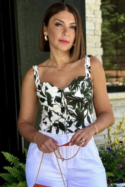 Leaf Crop Top