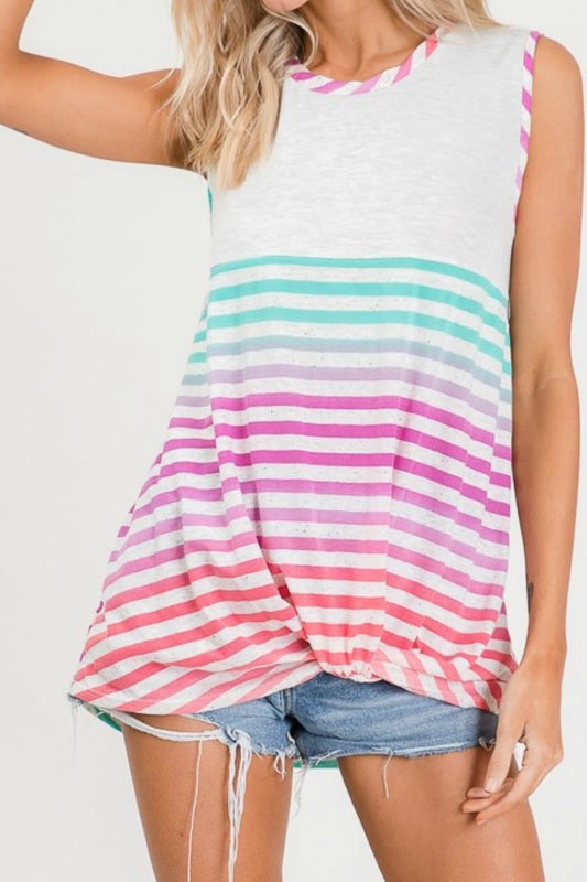 Multicolor Striped Top