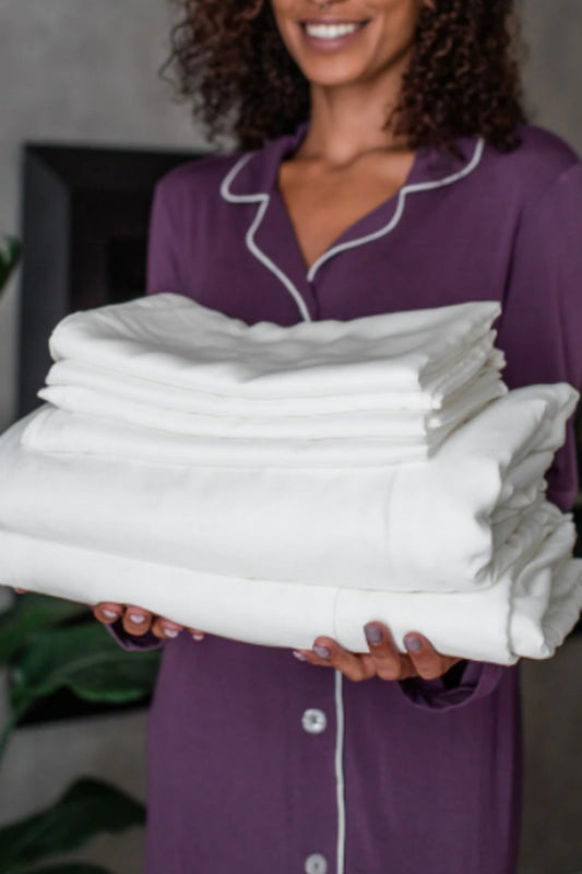 Luxe BambooDreams Sateen Collection - Queen Sheet Set