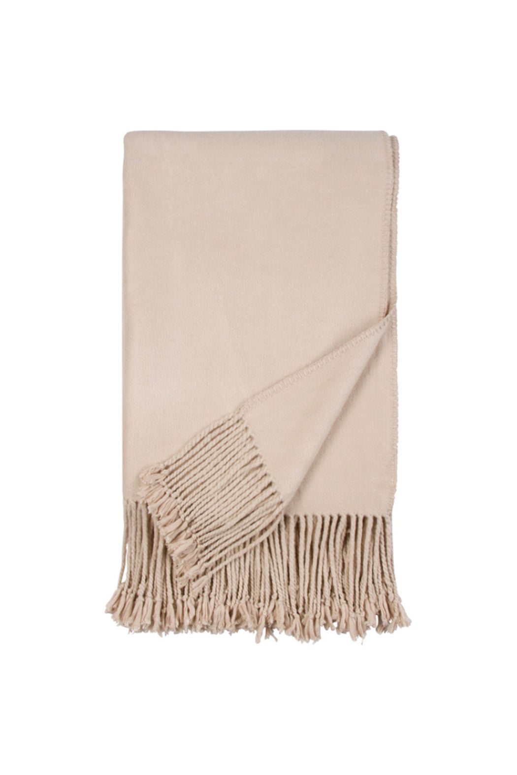 LUXXE FRINGE THROW