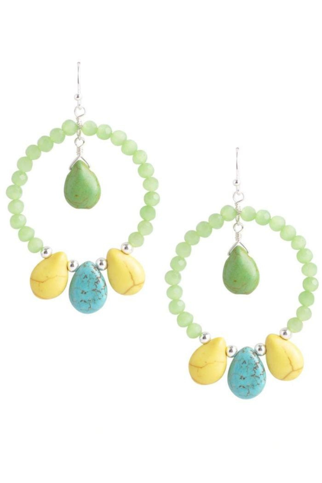 Lime Drop Earrings