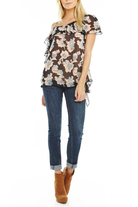 Moonlight One-Shoulder Top