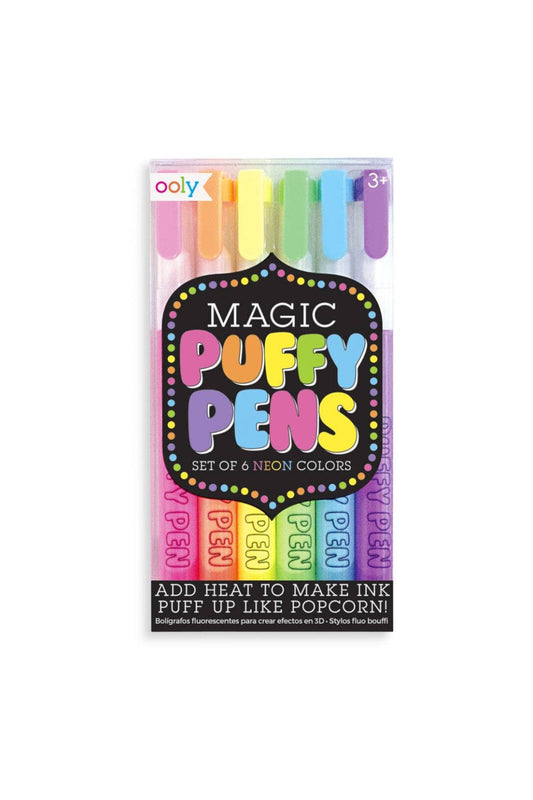 Magic Neon Puffy Pens