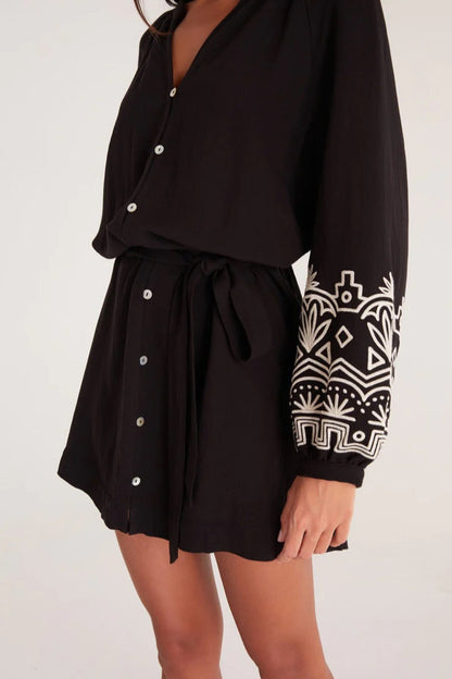 Malia Embroidered Dress