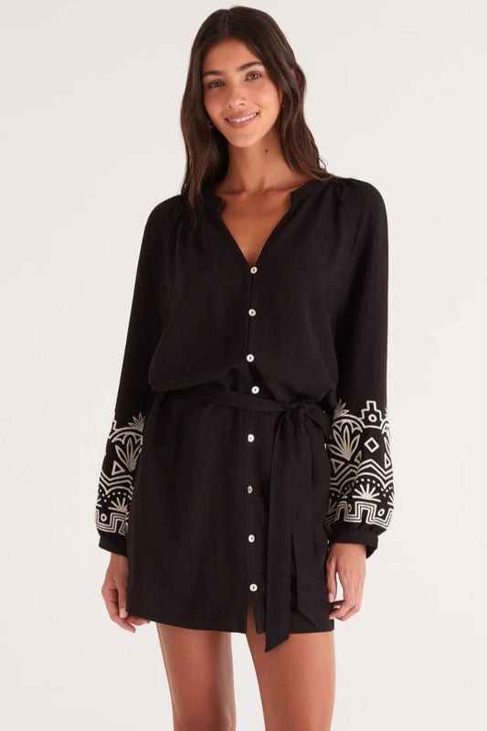 Malia Embroidered Dress