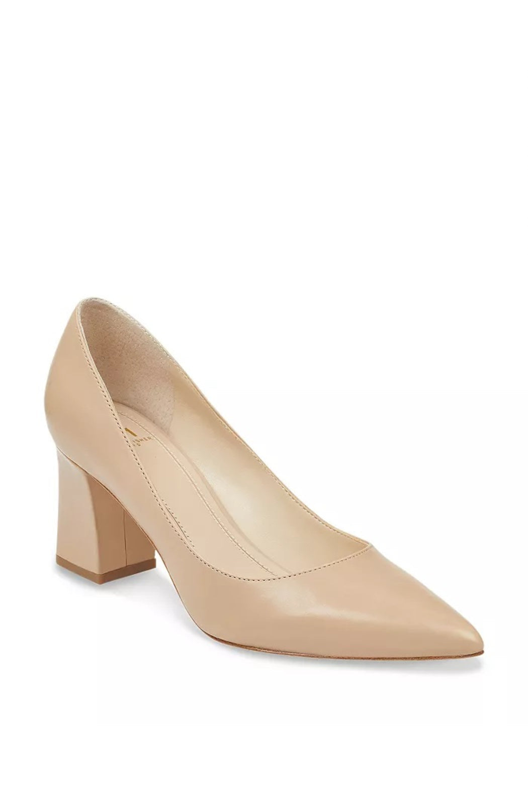 Marc Fisher LTD Zala Block Heel Pointy Toe Pump