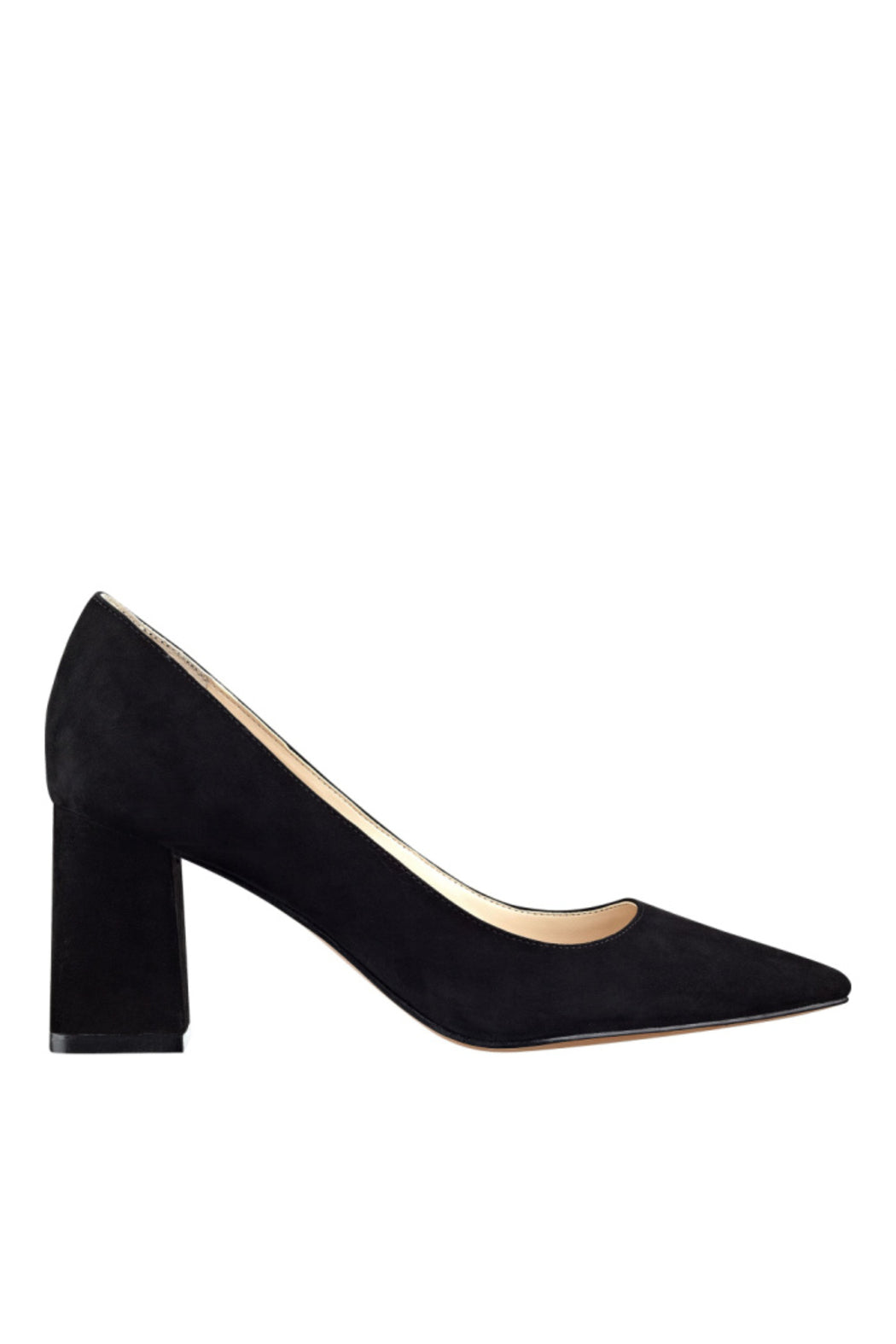 Marc Fisher LTD Zala Block Heel Pointy Toe Pump