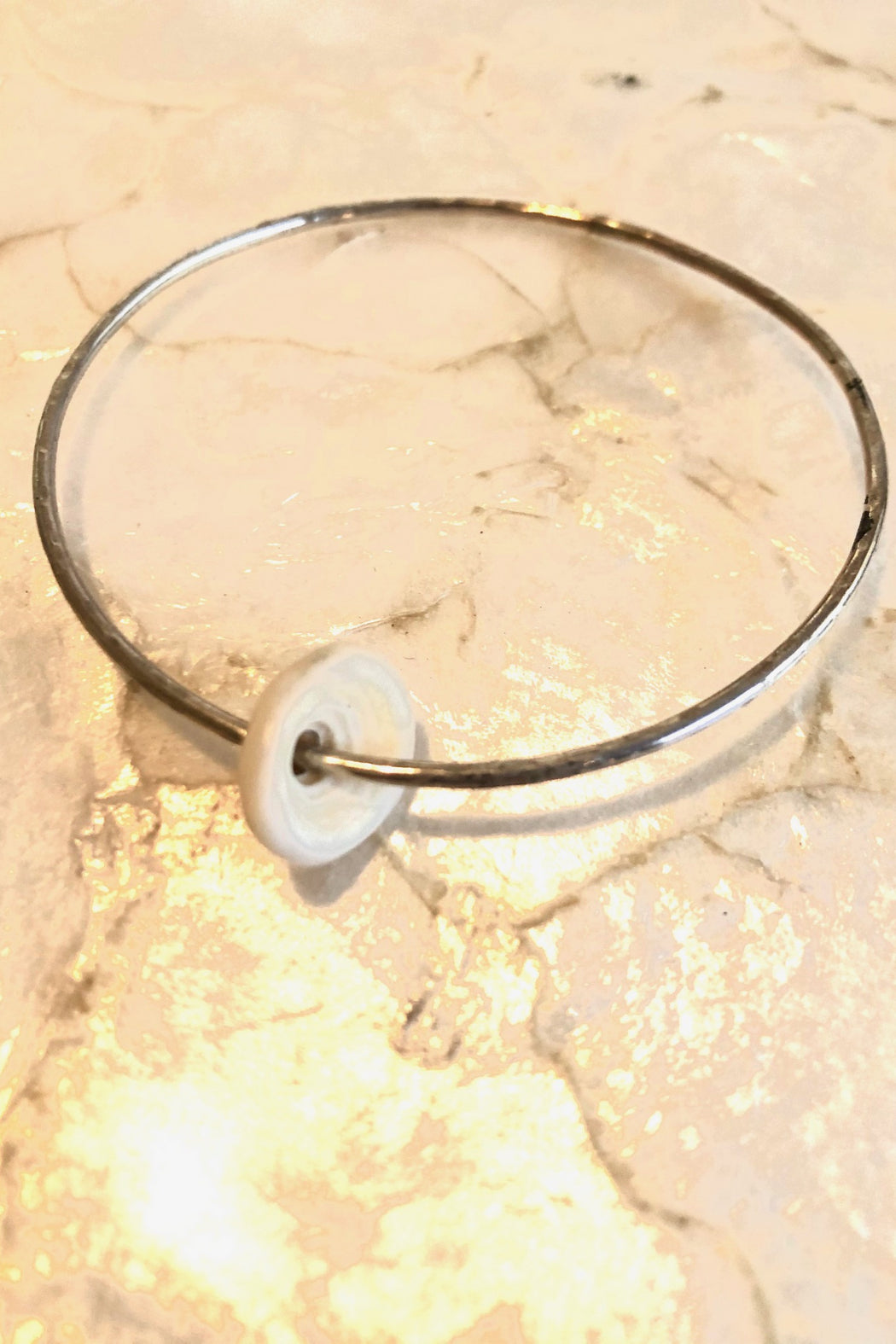 Maui Shell/Sea Glass Bangle