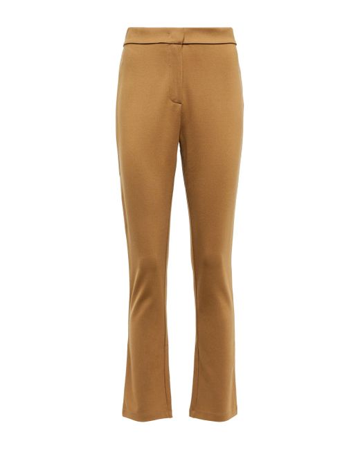 MAX MARA Ariano Straight Leg Knit Trousers