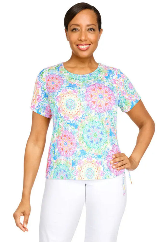Medallion Print Tee