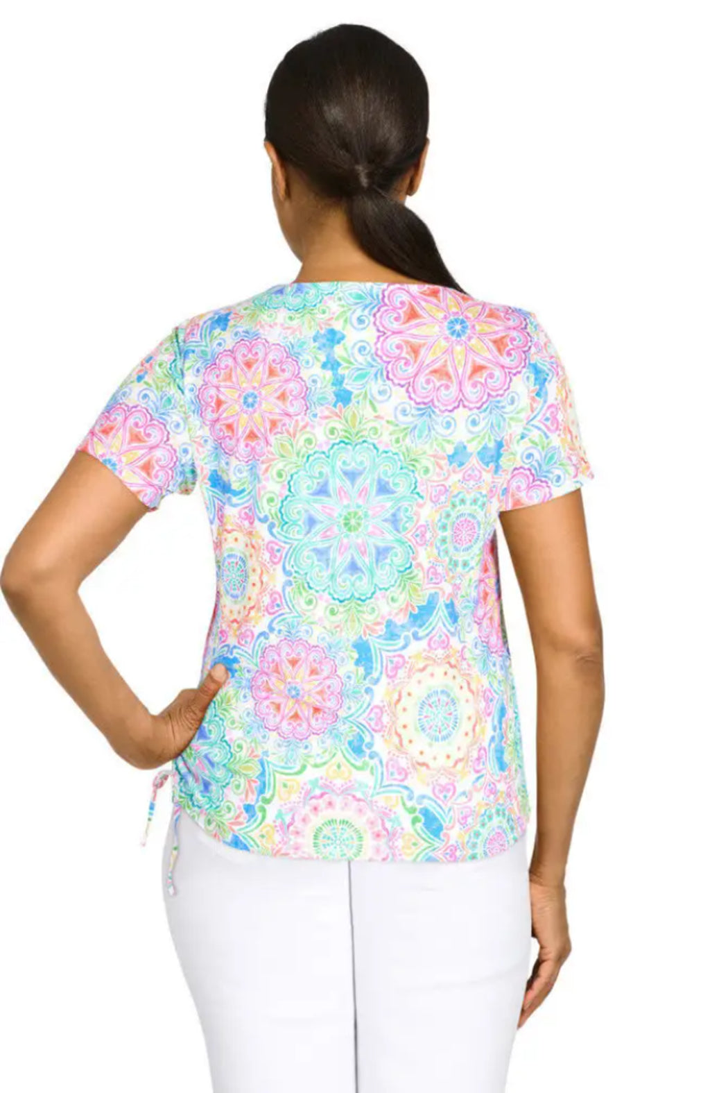 Medallion Print Tee