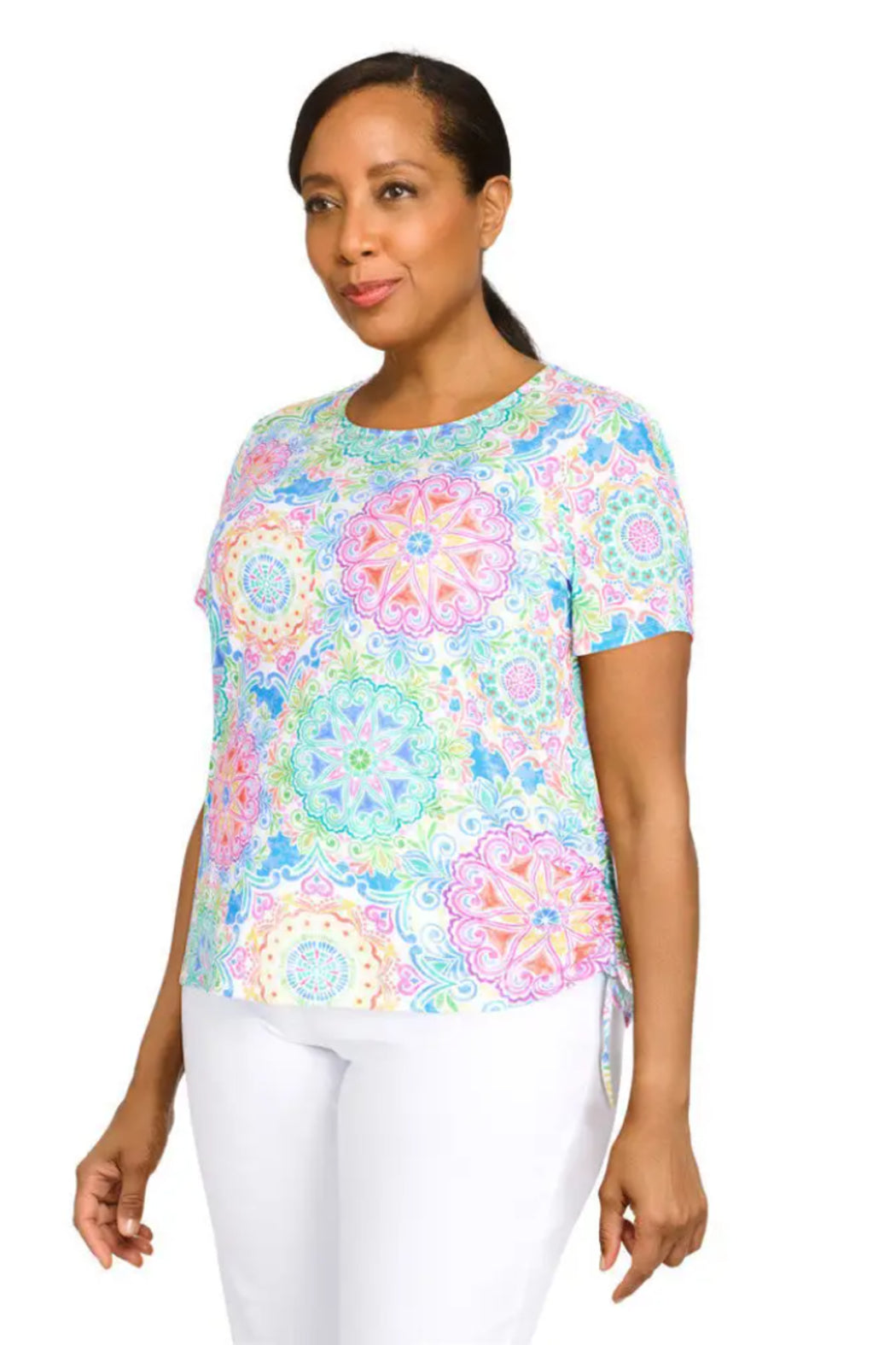 Medallion Print Tee
