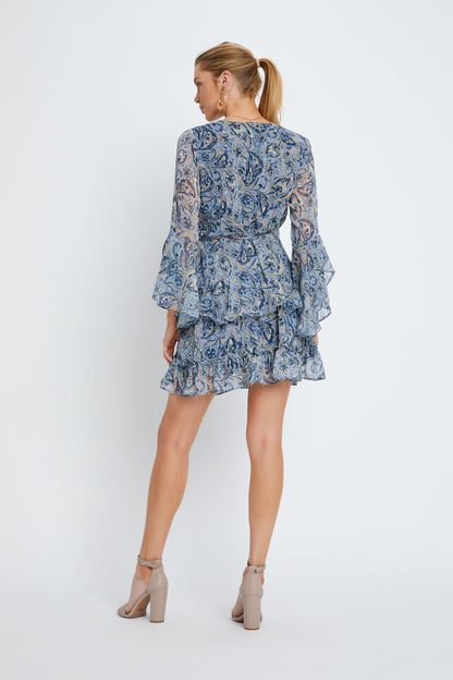 Blue Tempera Amara Skirt