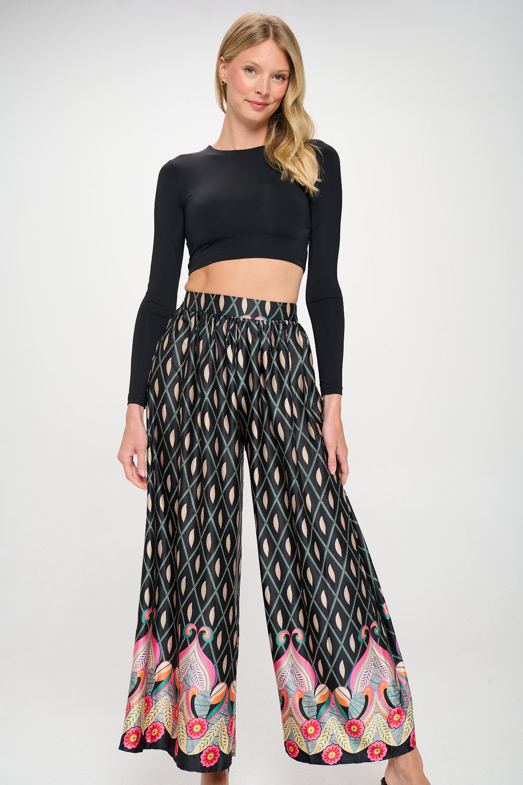 Feather Black Eliza Pants