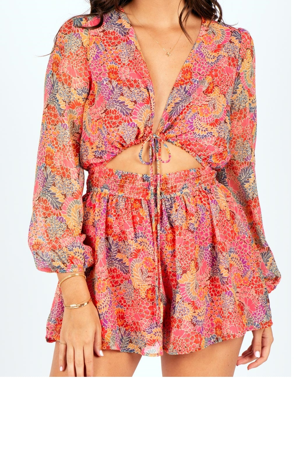 Floral Garden Goddess Dress