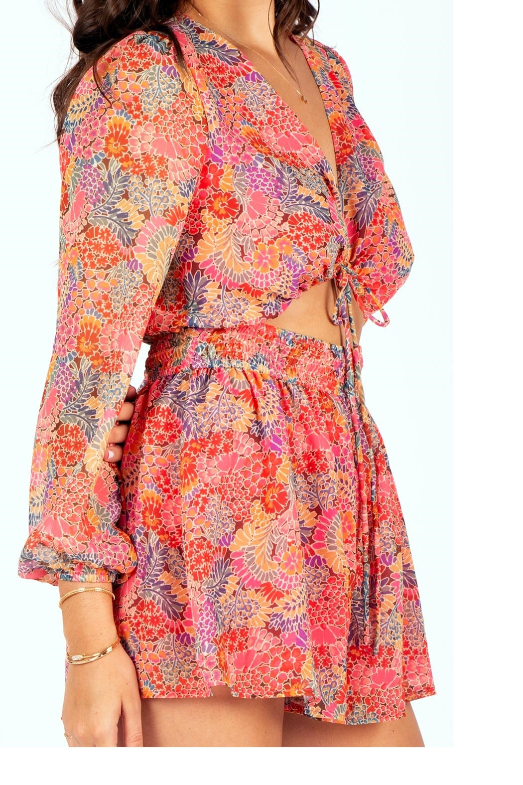 Floral Garden Goddess Dress