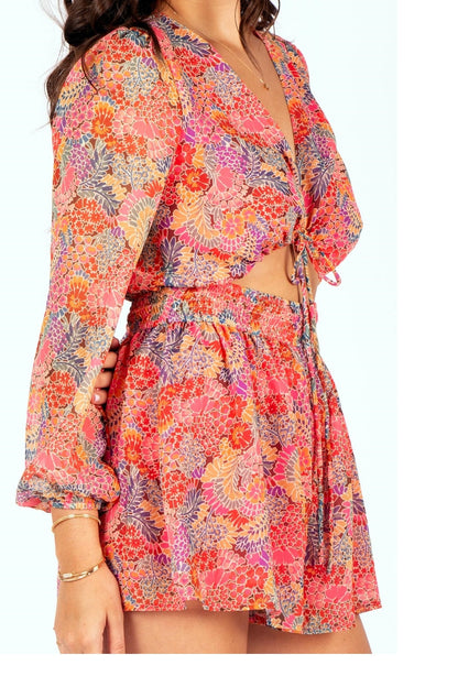 Floral Garden Goddess Dress