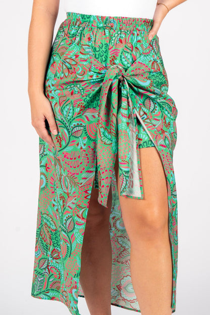 Henna Green Matilda Skorts