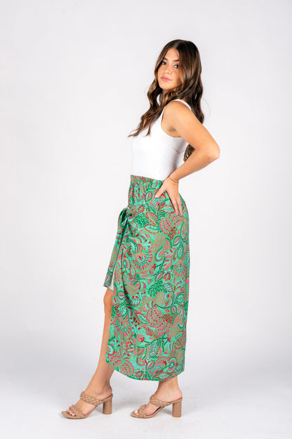 Henna Green Matilda Skorts