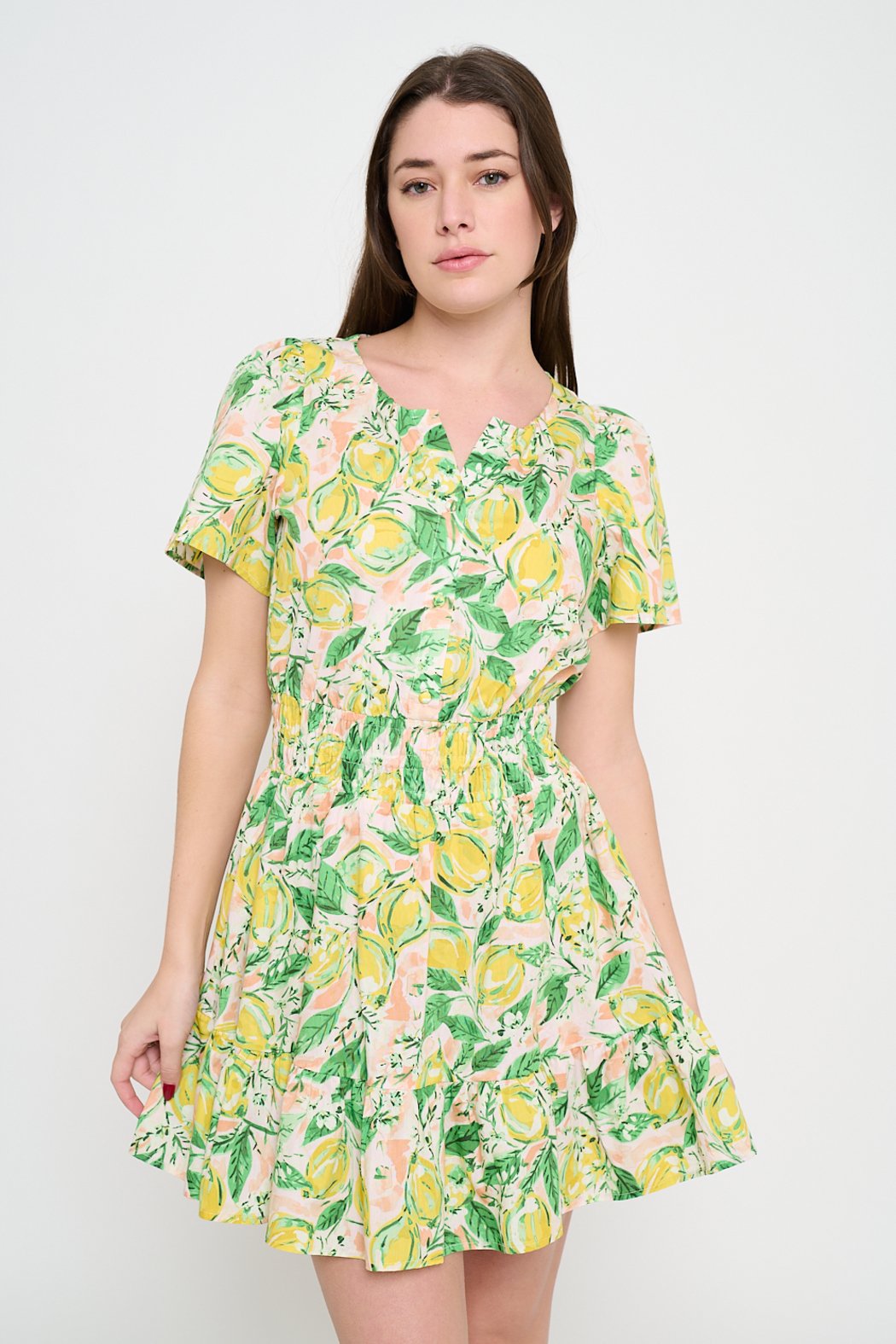 Lemon Grove Bliss Short Dress