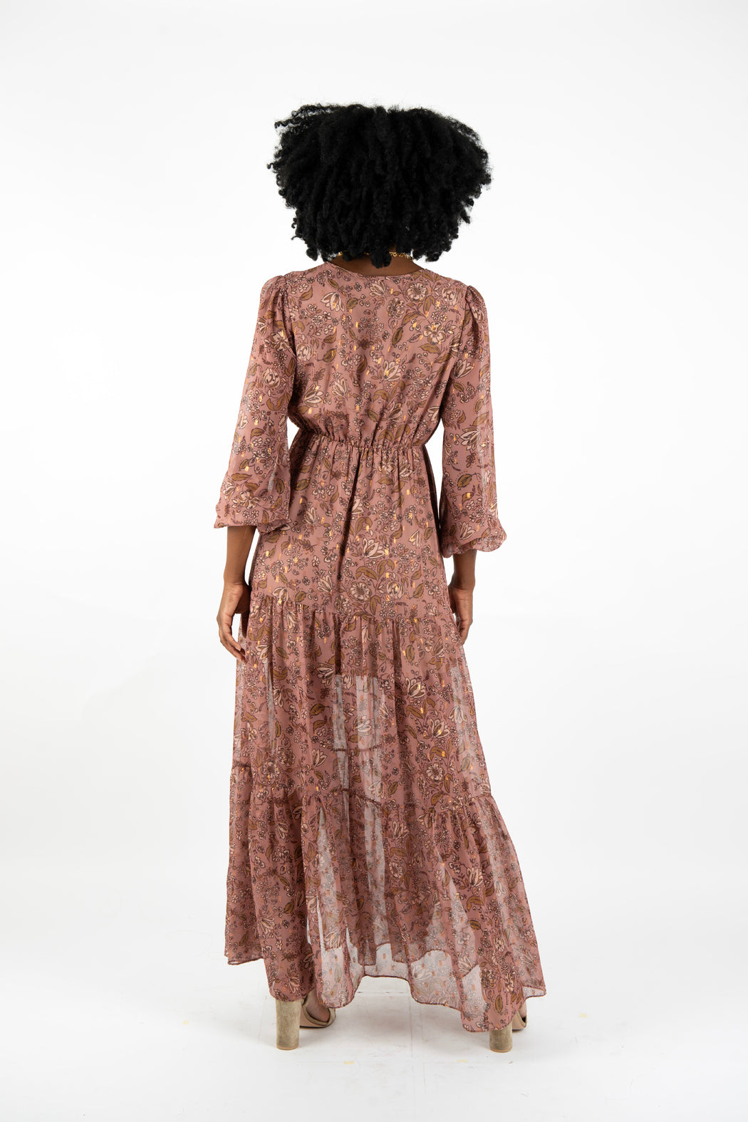 Mauve Garden Tula Maxi Dress