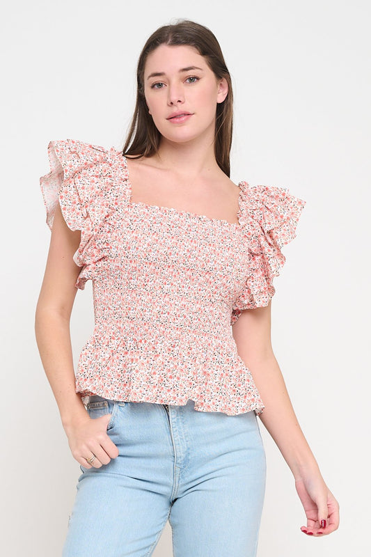 Mediterranean Bloom Top