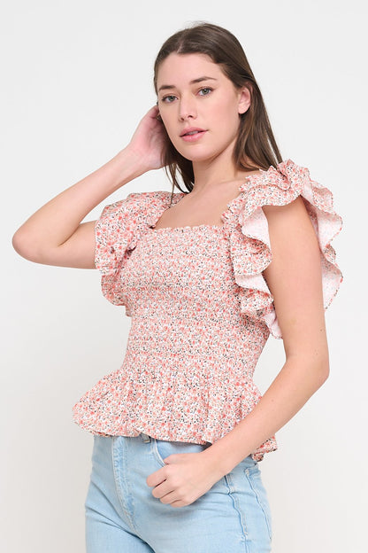 Mediterranean Bloom Top