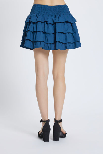 Midnight Blue Chloe Skirt