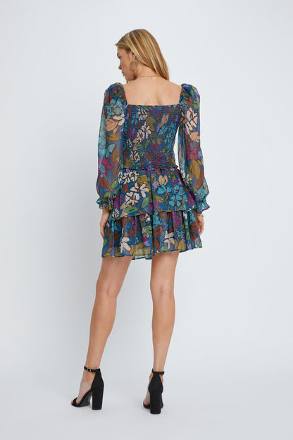 Navy Floral Multi Mara Top