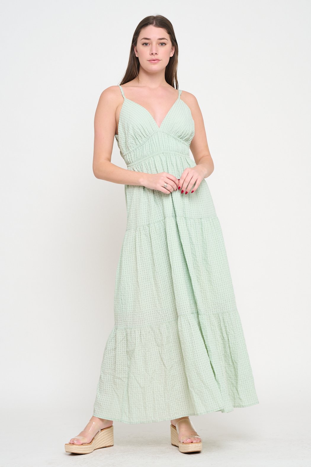 Olive Grove Serenity Maxi Dress
