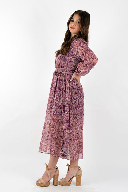 Pink Tempera Caterina Dress