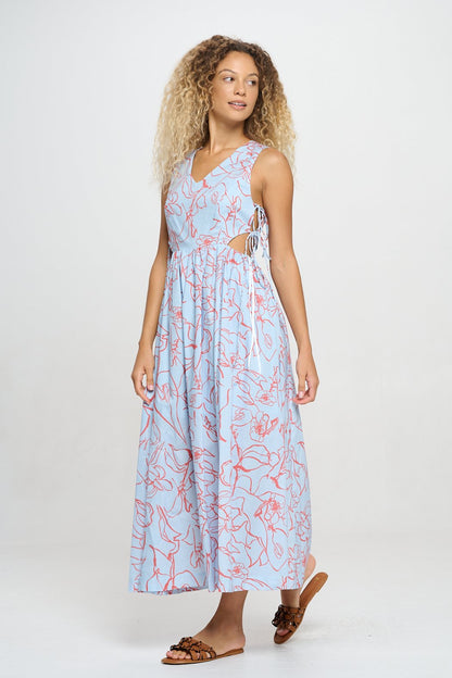 Santorini Dreams Maxi Dress