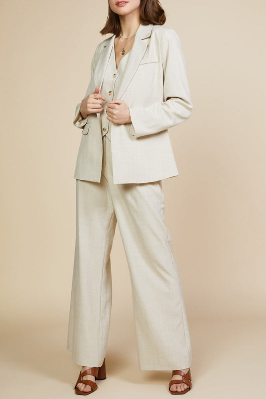 Melange Two Tone Blazer