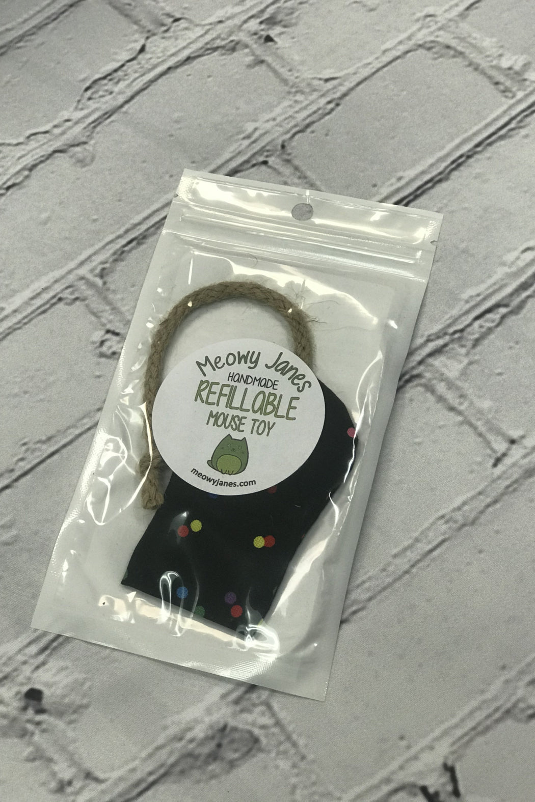 Meowy Janes Handmade Refillable Mouse Toy