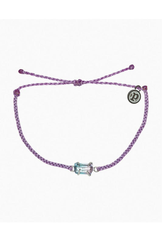 Mermaid Quartz Bracelet-L Purple