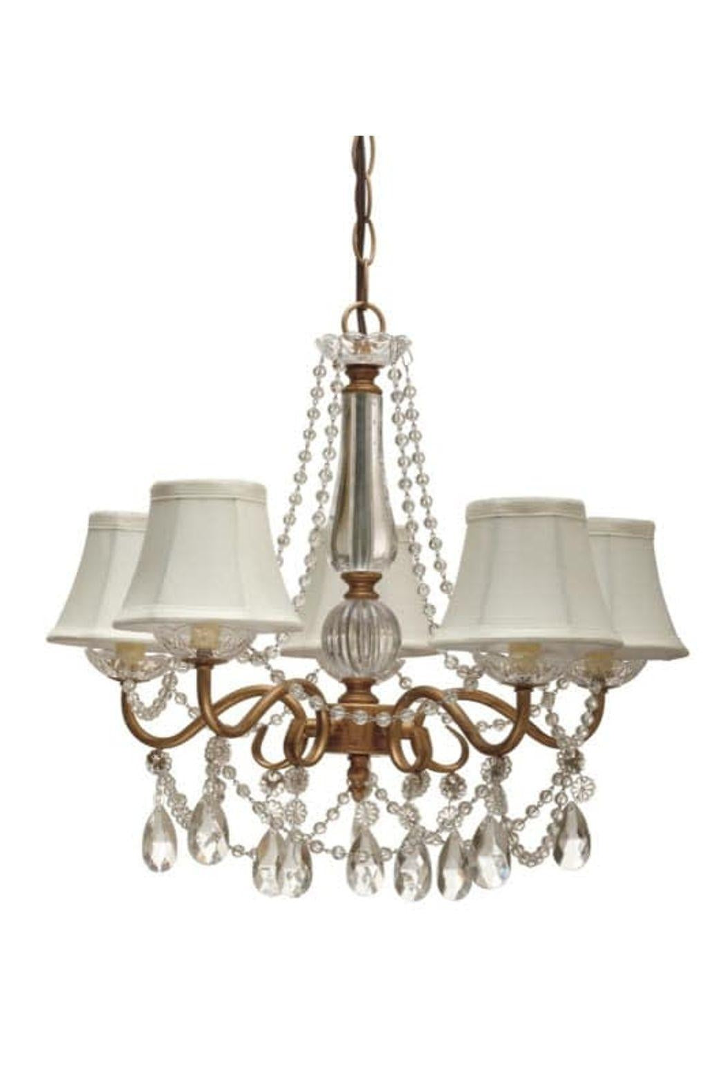 Gold Swag Chandelier
