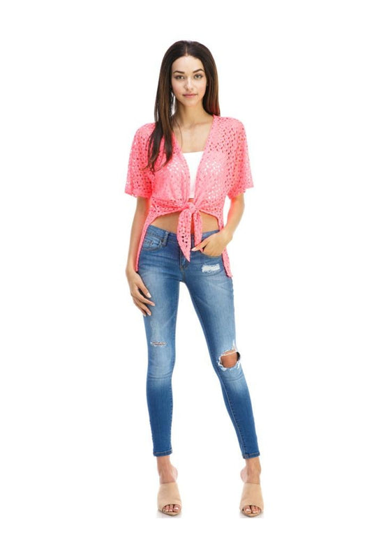 Cover Up Blouse Gown Top Crop Shrugs Top