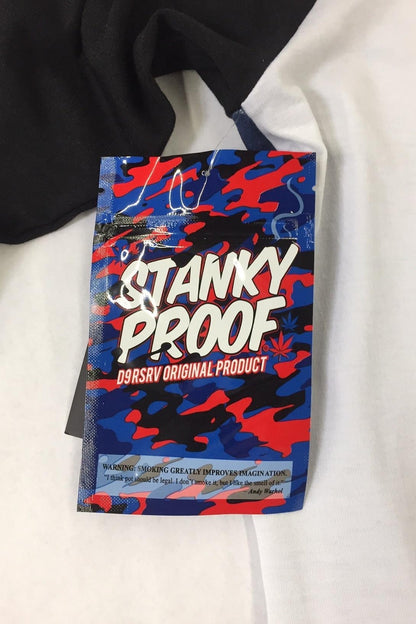 Galaxy Print Raglan Tee T Shirt Top Skanky Proof Bag