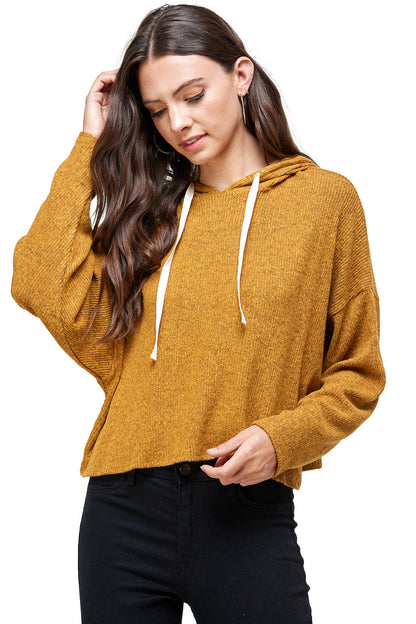 Hooded Hoodie Sweatshirt Top