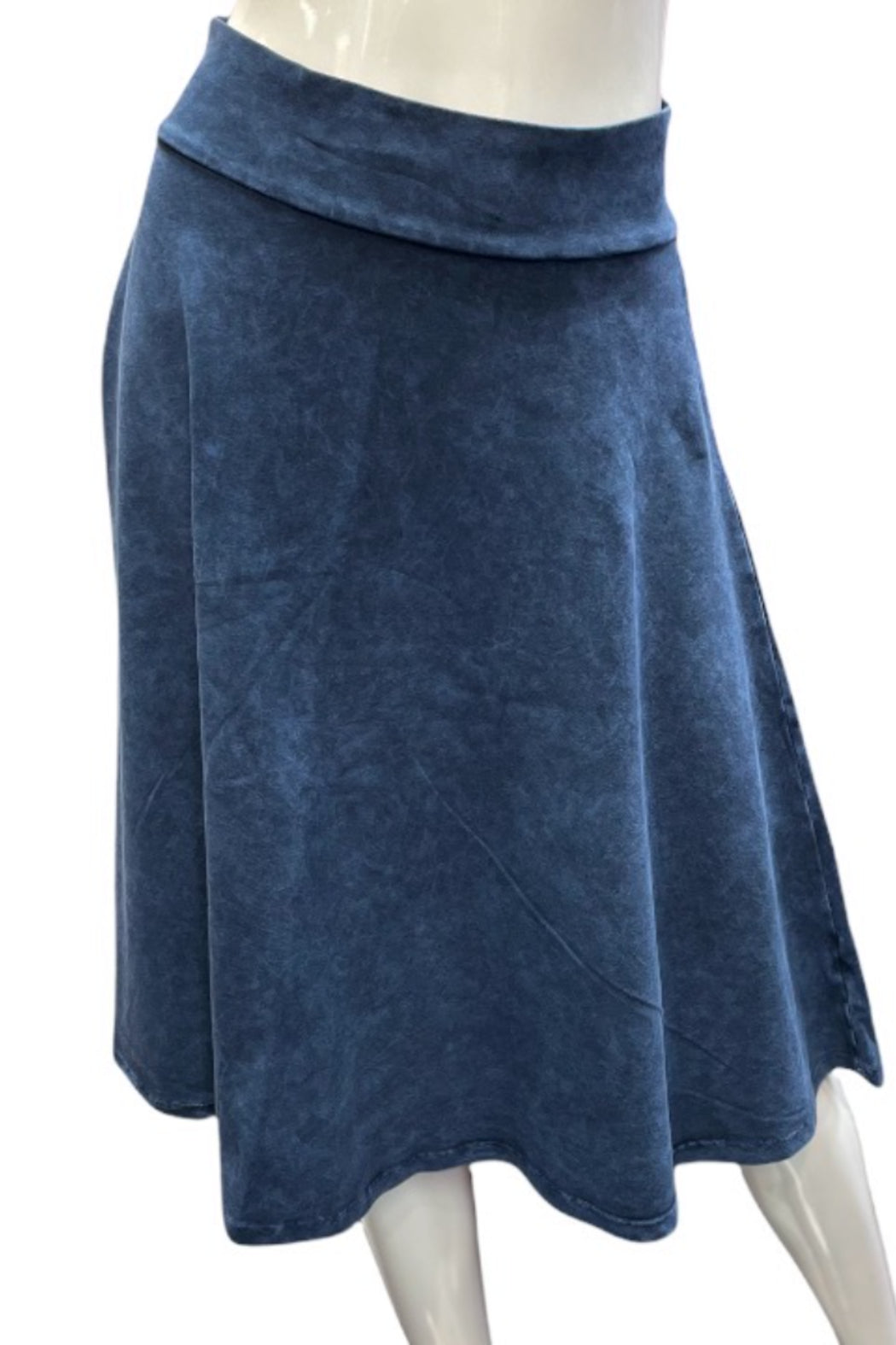 Mineral Wash Skater Skirt 26"
