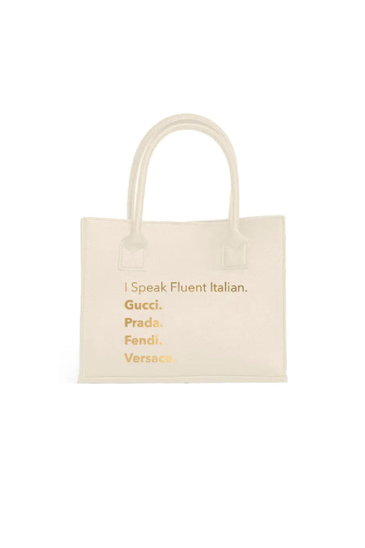 Mini Modern Tote - Fluent Italian