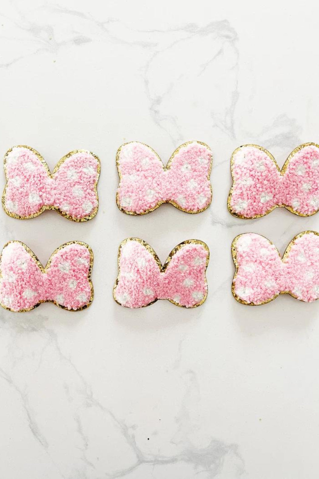 Minnie Bow Iron-On Patch