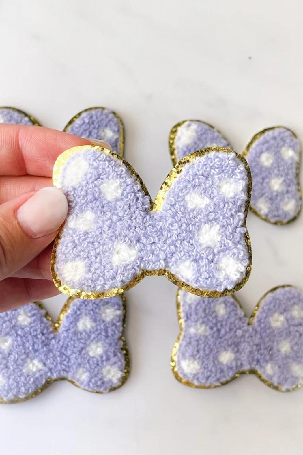 Minnie Bow Iron-On Patch