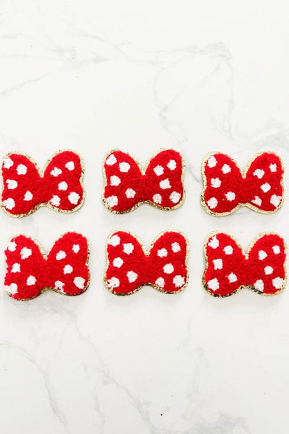 Minnie Bow Iron-On Patch